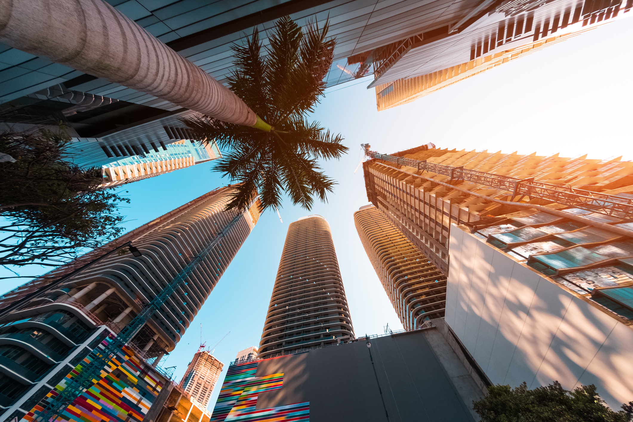 Downtown of the city of Miami